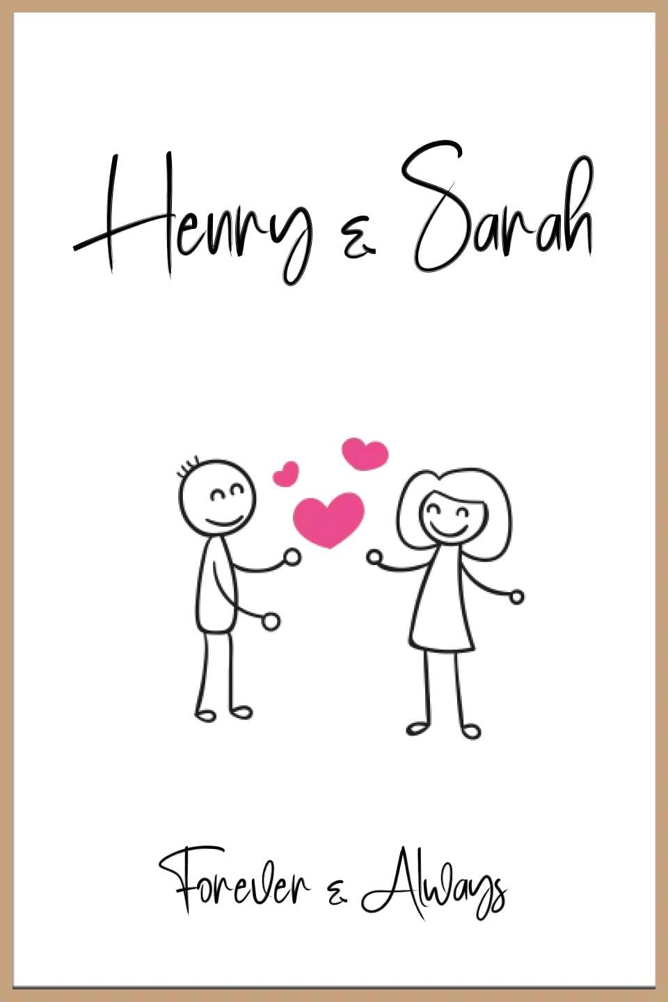 Valentines Framed Print